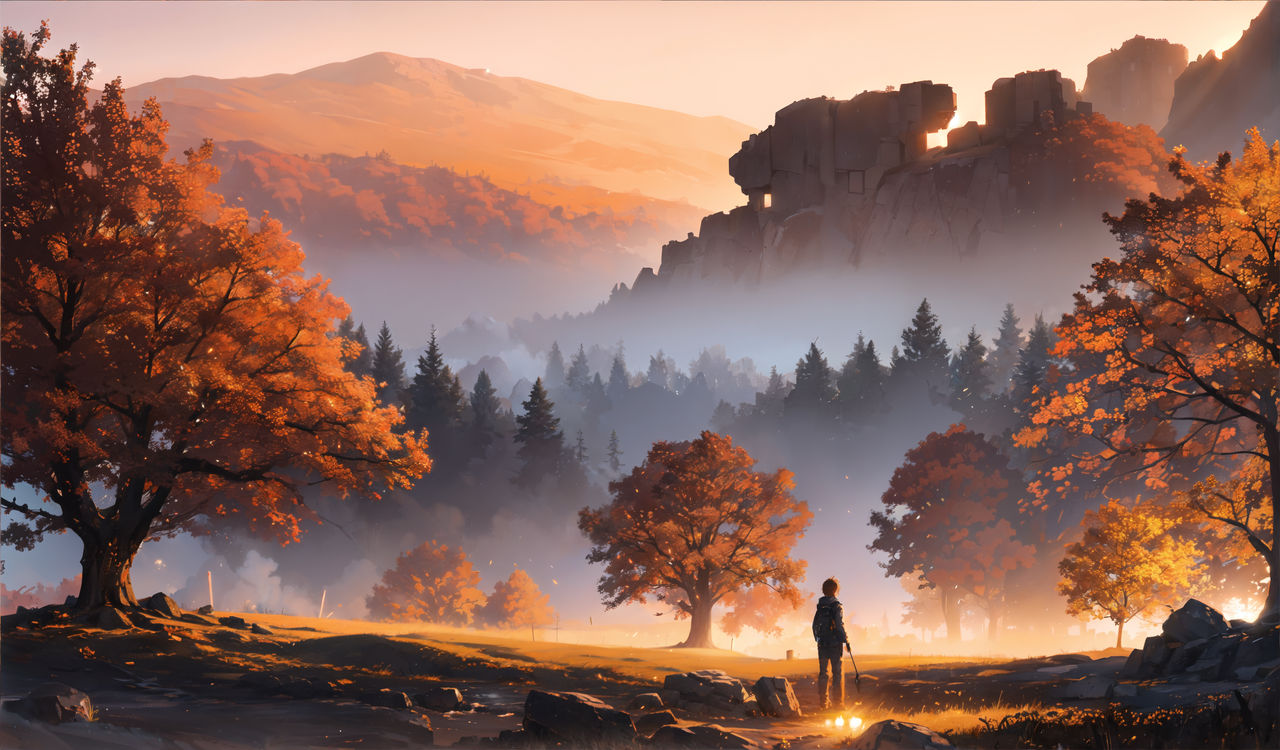 Deviantart Fall Hiking In The Fall by FixKung on DeviantArt