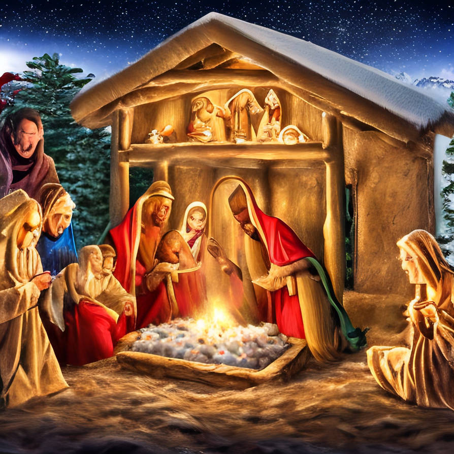 Deviantart Nativity Nativity DreamUp Creation by Sunbeargirl on DeviantArt