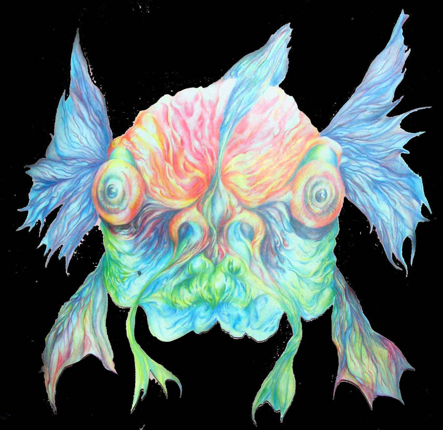 Evil Color Fish by DreamingInNuclear on DeviantArt