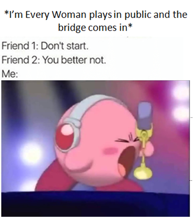 Kirby Bad Singing Meme by Elizabethjones18 on DeviantArt