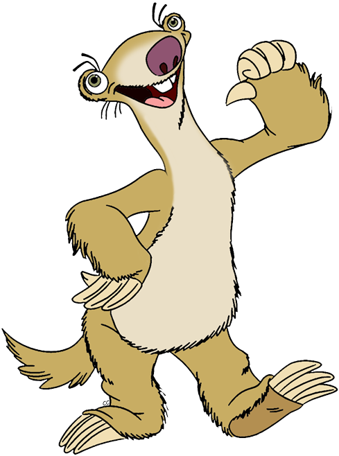 Sid The Sloth by Elizabethjones18 on DeviantArt