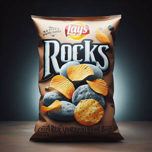 Rocks Flavored Potato Chips #1