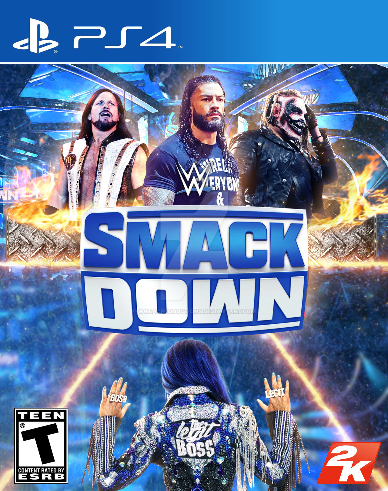 2K: SMACKDOWN (CUSTOM GAME COVER) 2020 {HD} by WWEACProductions on  DeviantArt