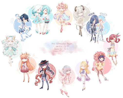 Mini Zodiacs [CLOSED]