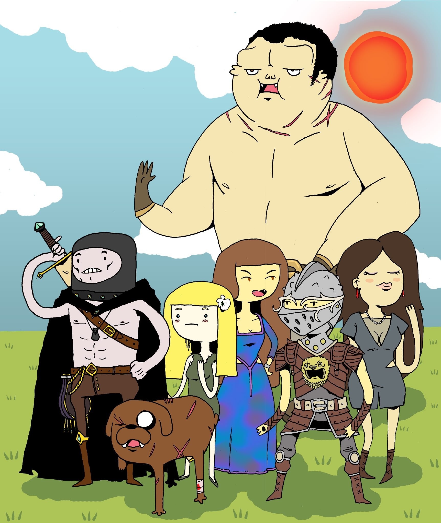 Book of the New Sun X Adventure Time