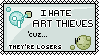 ART THIEVES - STAMP by chicledemelom