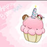 HAPPY B-DAY MUFFIN - ?