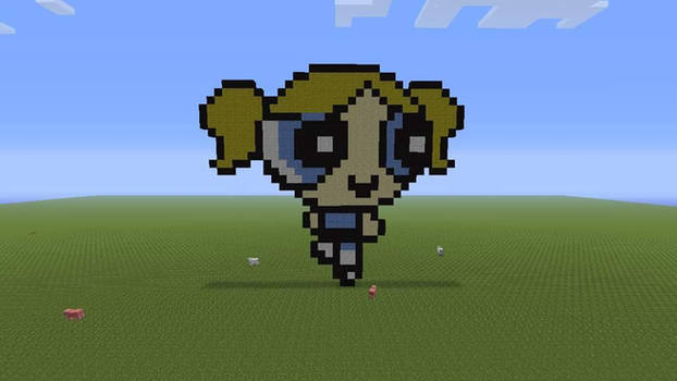 Minecraft Bubbles Pixel Art