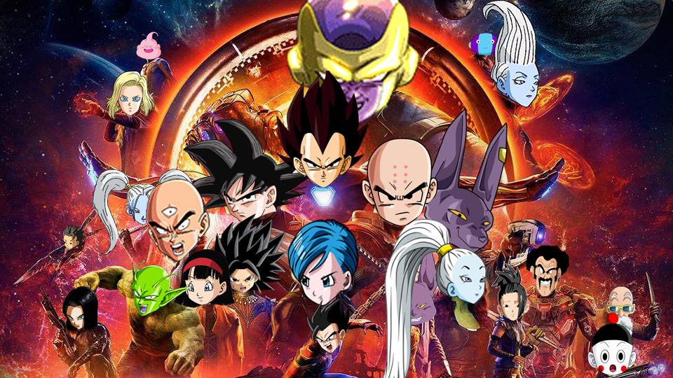 Dragon Ball Super ao estilo de Avengers: Infinity War