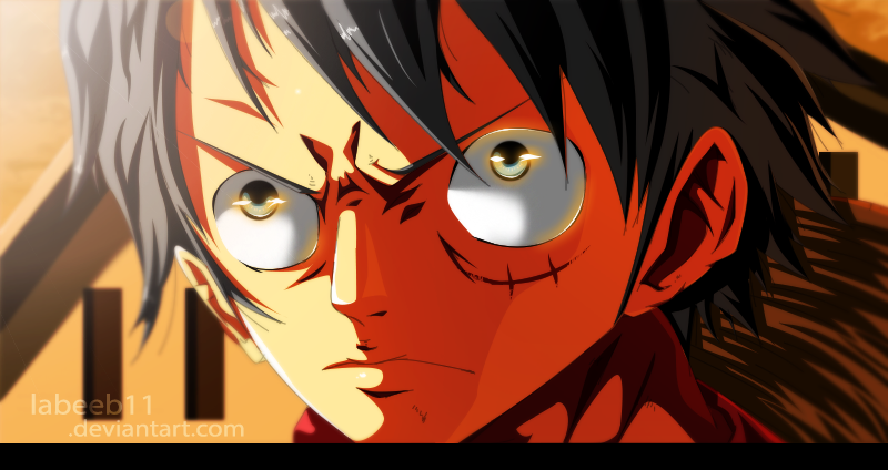 Angry Luffy  -  One Piece