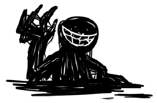 Black Goo Being by PoppyWolfMoon on DeviantArt
