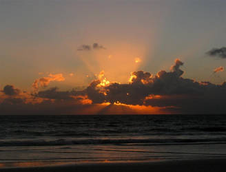 Sunset at Strand Beach