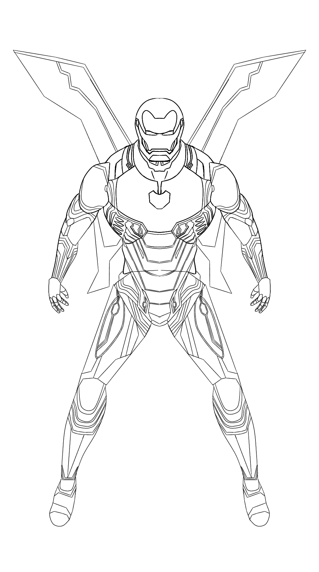 Iron man deals drawing infinity war