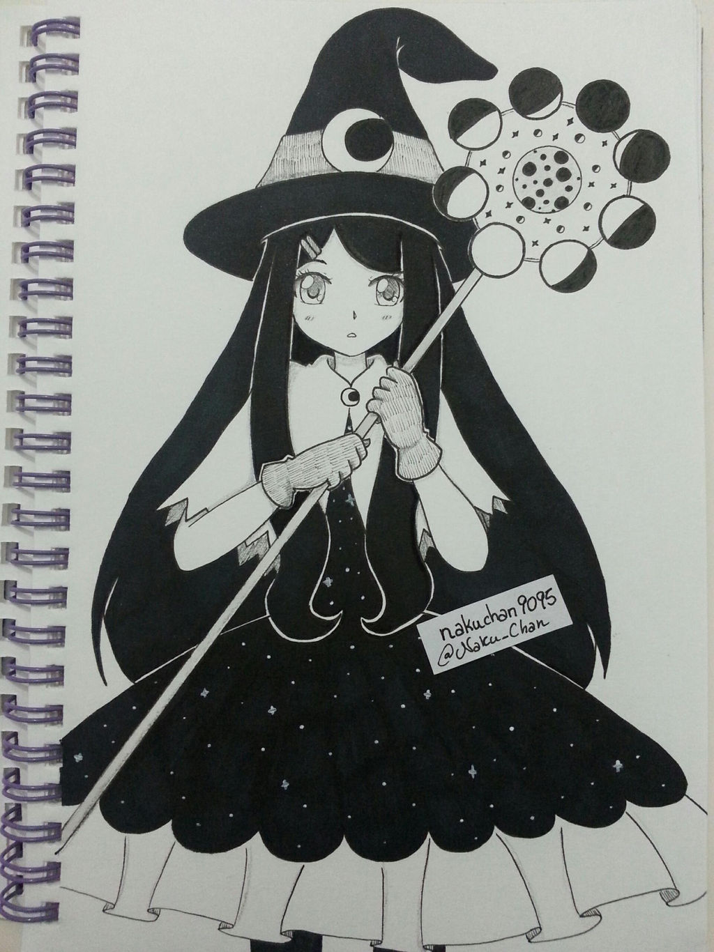 Witchtober Day 24 - Lunar Witch