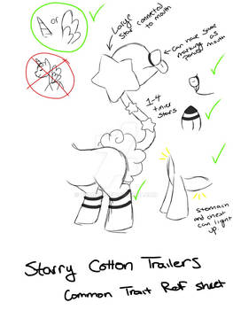 Starry Cotton Trailers Common Ref Sheet.