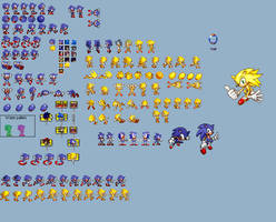 Sonic 1 [GBA] Remake Sonic Sprites