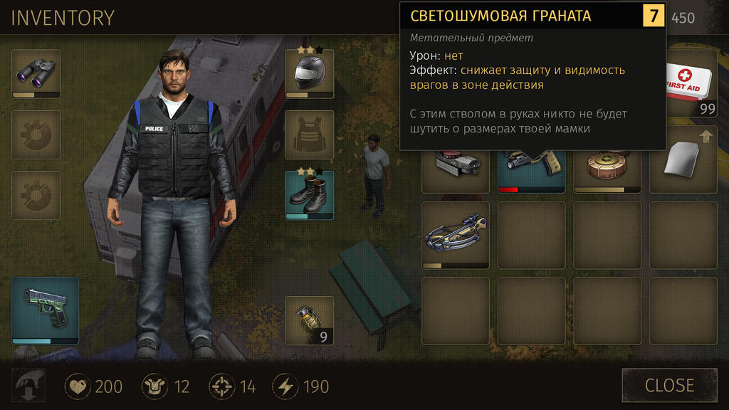 GUI mobile game, inventory screen by Levelerus on DeviantArt