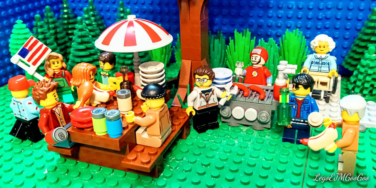 Lego Cook Out by LegoEJMBuilder on DeviantArt