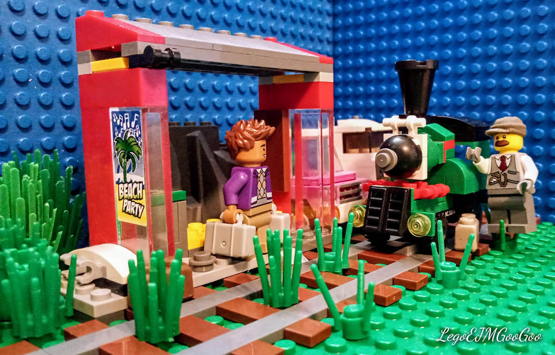 Lego Mini Steam Train (North) by LegoEJMBuilder on DeviantArt