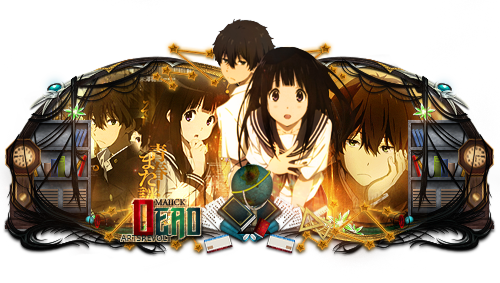 Anime - Hyouka ( Oreki e Chitanda )