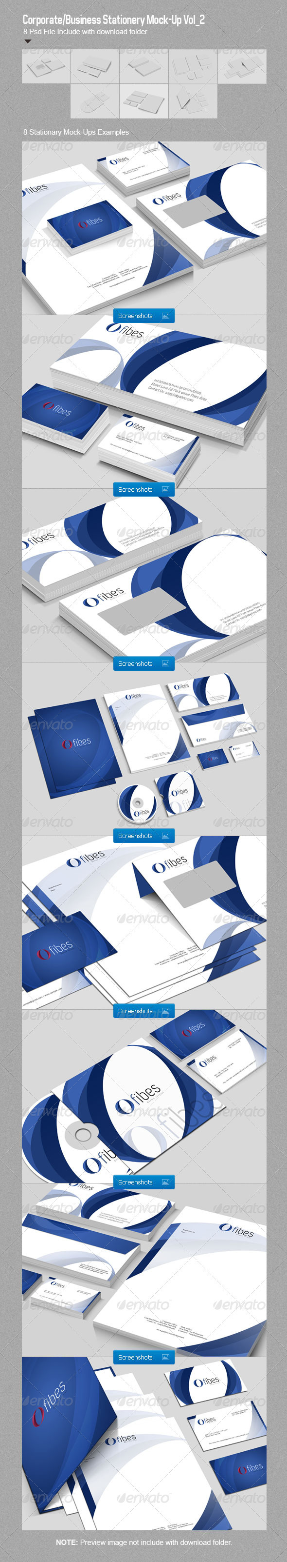 Corporate/Business Stationery Mock-Up Vol_2