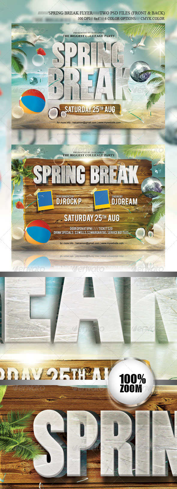 Summer Break Party Flyer Vol_12