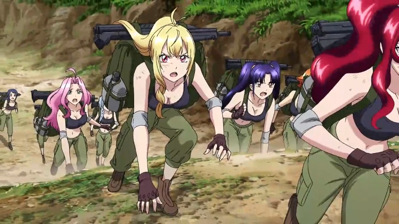 Cross Ange tem esboços e novas imagens conceituais divulgadas