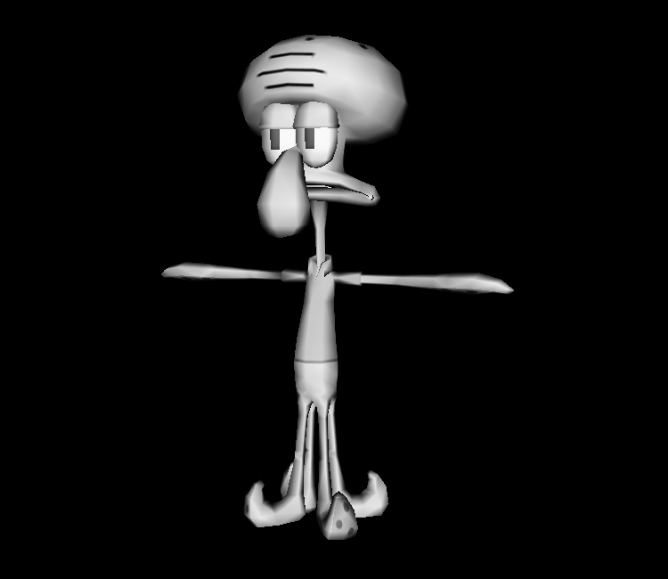 Squidward T Pose - Squidward T Pose Png, Transparent Png - vhv