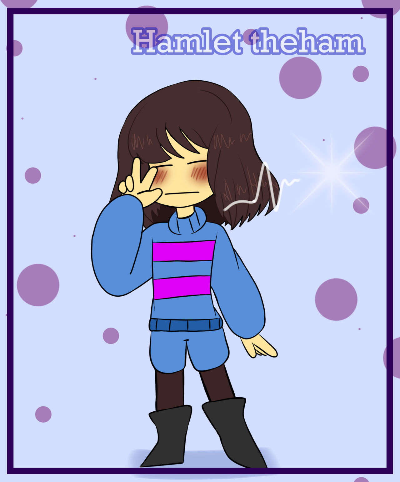 Frisk By Hamletchicken On DeviantArt