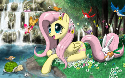 [MLP] Fluttershy in Nature