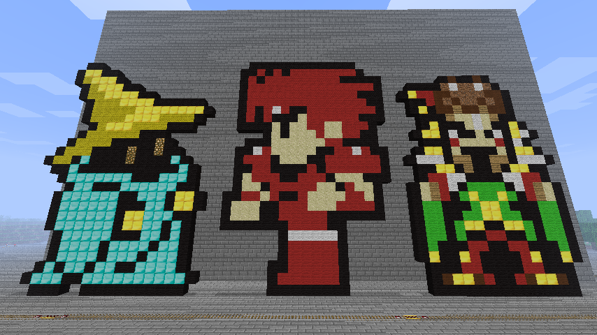 Minecraft Final Fantasy