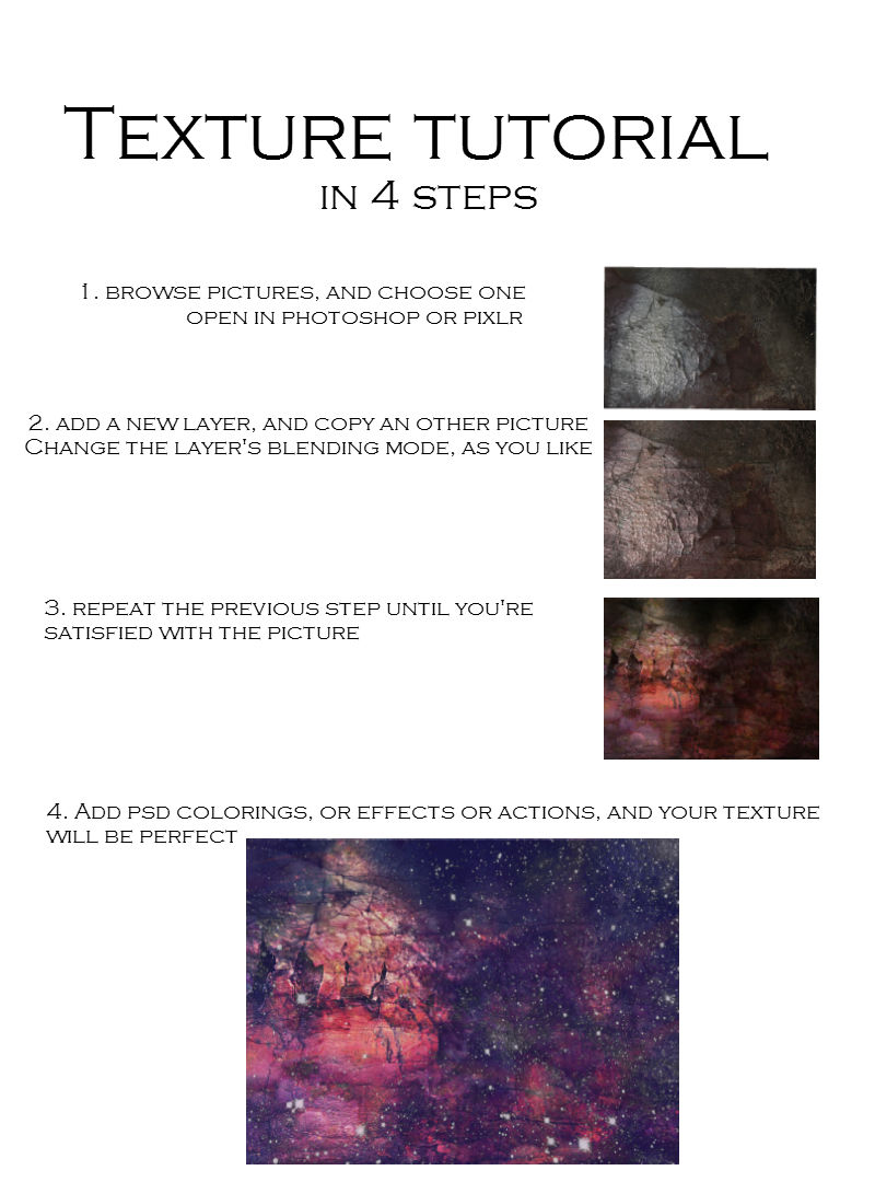 Texture Tutorials Texture tutorial by LeonaGraphics on DeviantArt