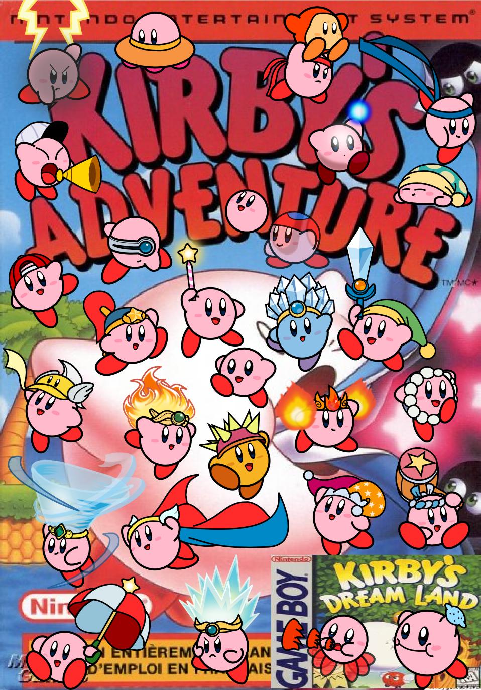 Kirby's Adventure - All Copy Abilities 