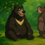 Baloo meets Rebecca, Kit and Molly
