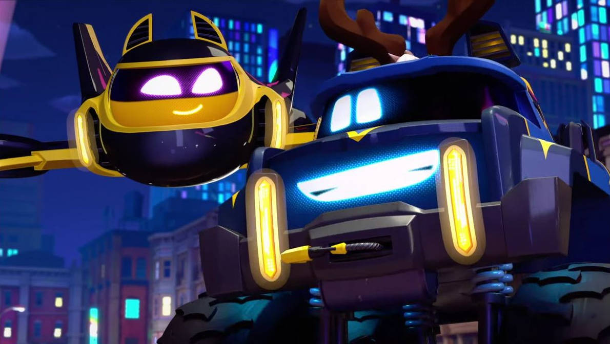 (Batwheels) Buff x Batwing by redbird3mk on DeviantArt