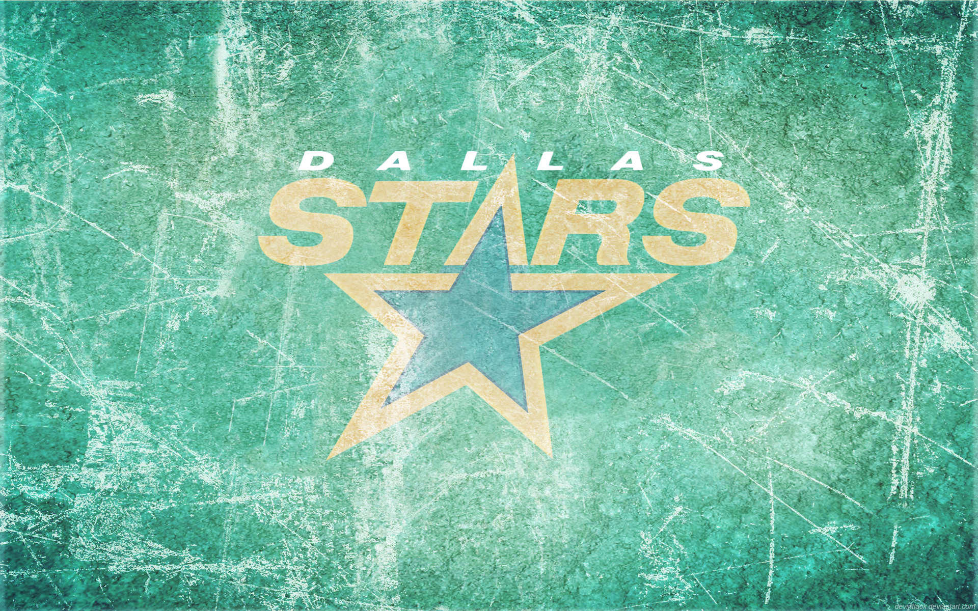 Dallas Stars Updated Ice Wallpaper by DevinFlack on DeviantArt