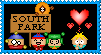 South Park Stamp - Black