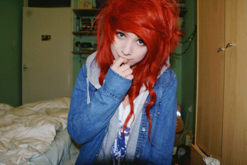 Redhead emo girls