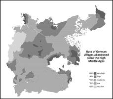 Rate of abandoned German villages