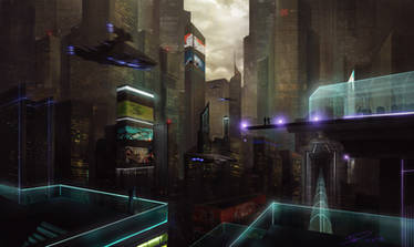 Another Sci Fi city!