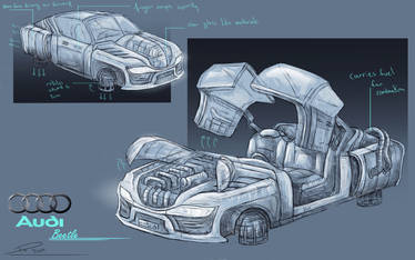 futuristic Vehicle