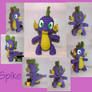 Spike the Dragon Amigurumi