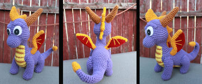 Spyro the Dragon Amigurumi