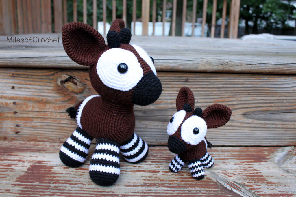 Big Okapi by MilesofCrochet