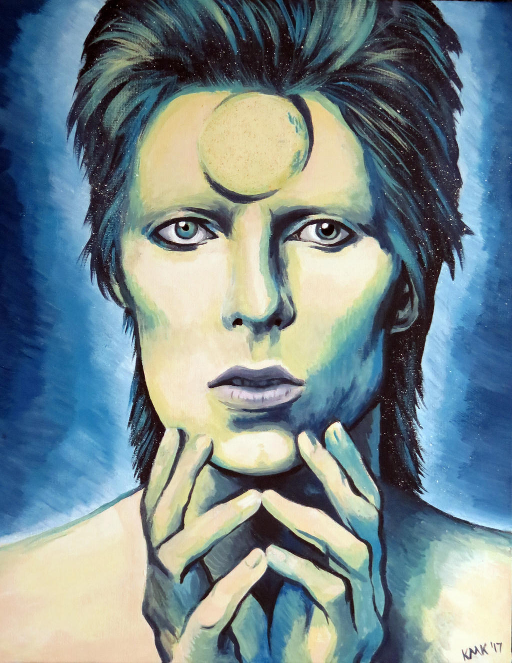 David Bowie Painting