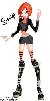 My winx character Selly