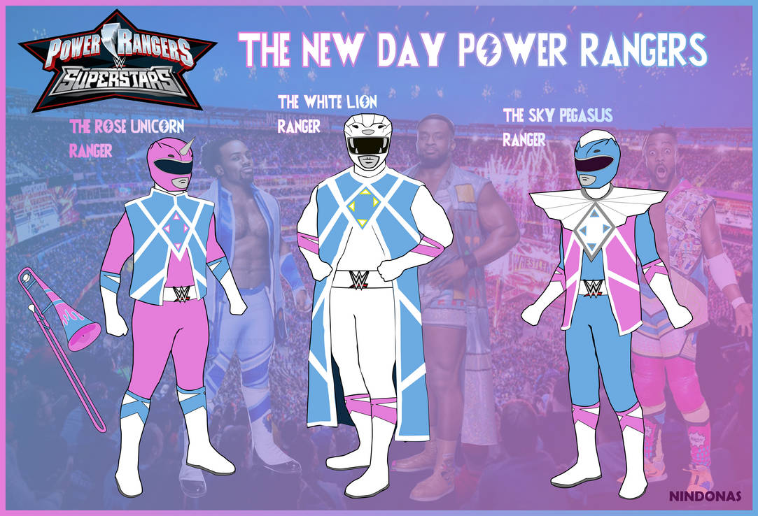 New Day Rangers by NindoNas on DeviantArt