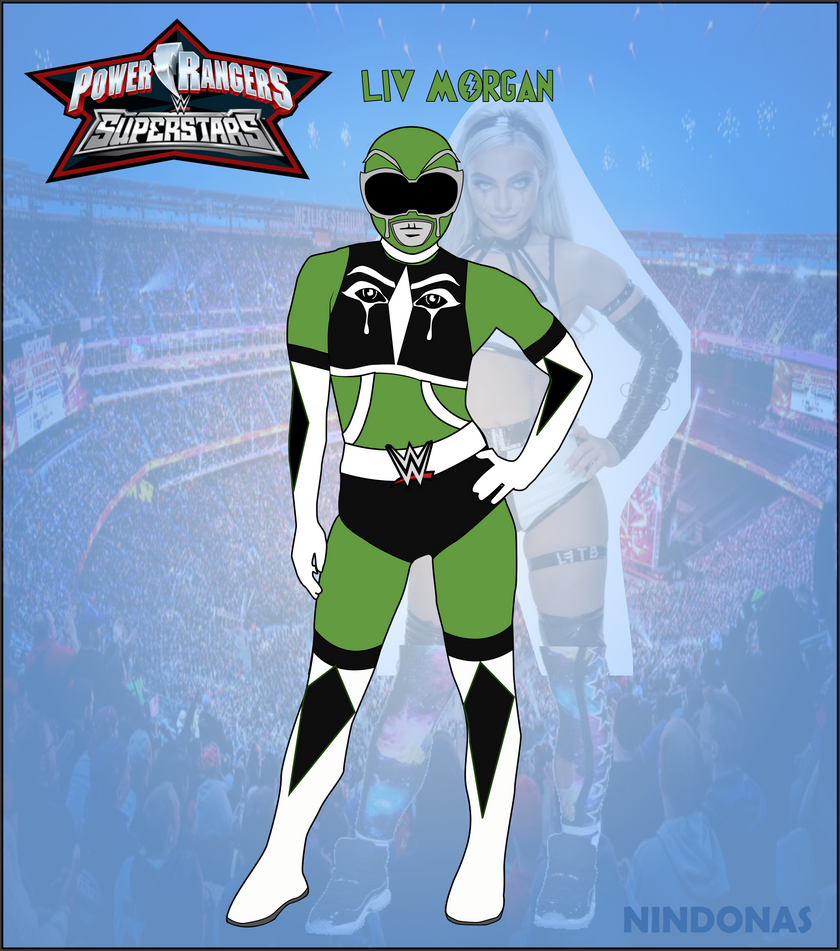 Liv Morgan Ranger by NindoNas on DeviantArt