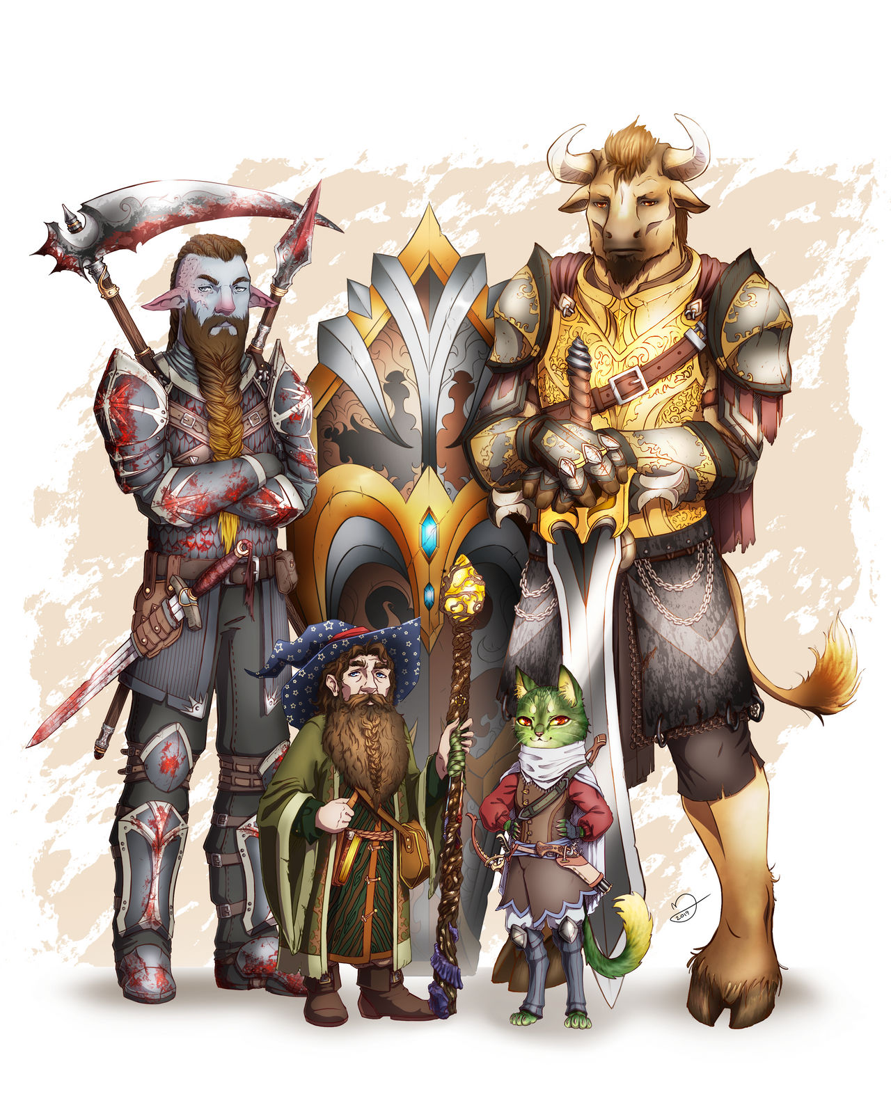 DnD Party by ArtofTaarie on DeviantArt