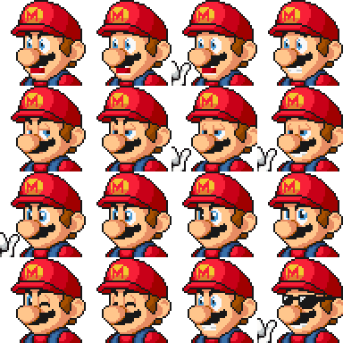 Mario faceset by ZEkA10000 on DeviantArt